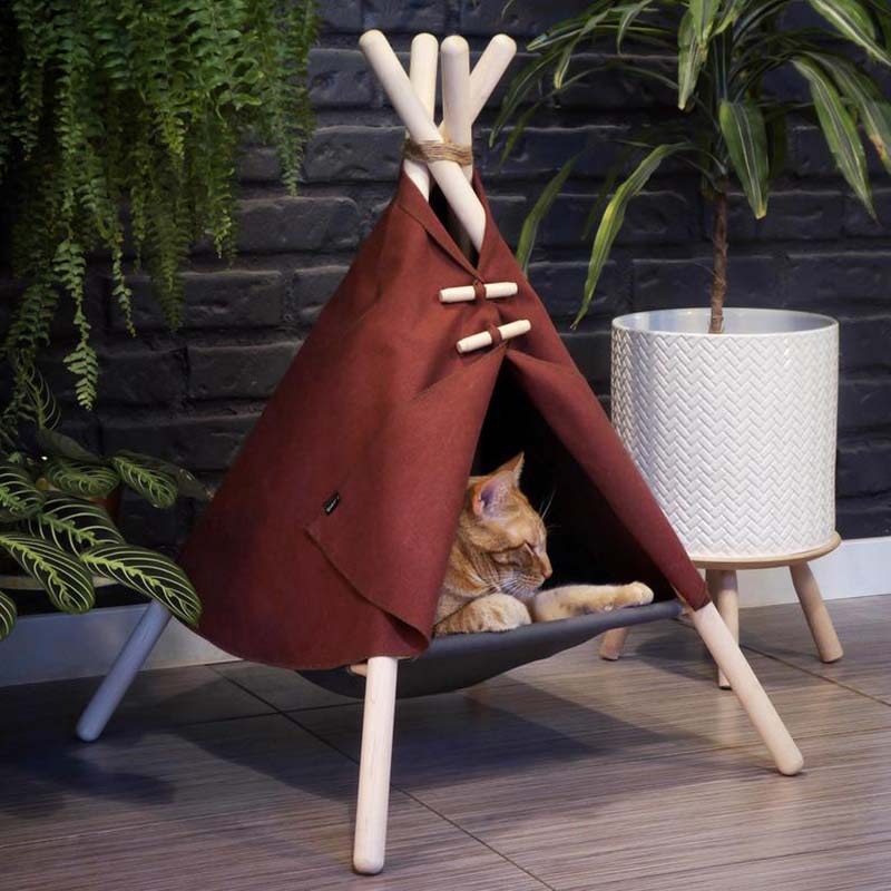 Teepee Dog & Cat Bed