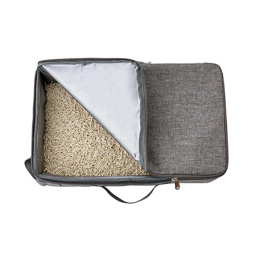 Foldable Outdoor Cat Litter Box