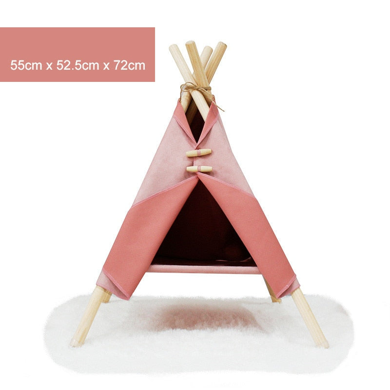 Teepee Dog & Cat Bed