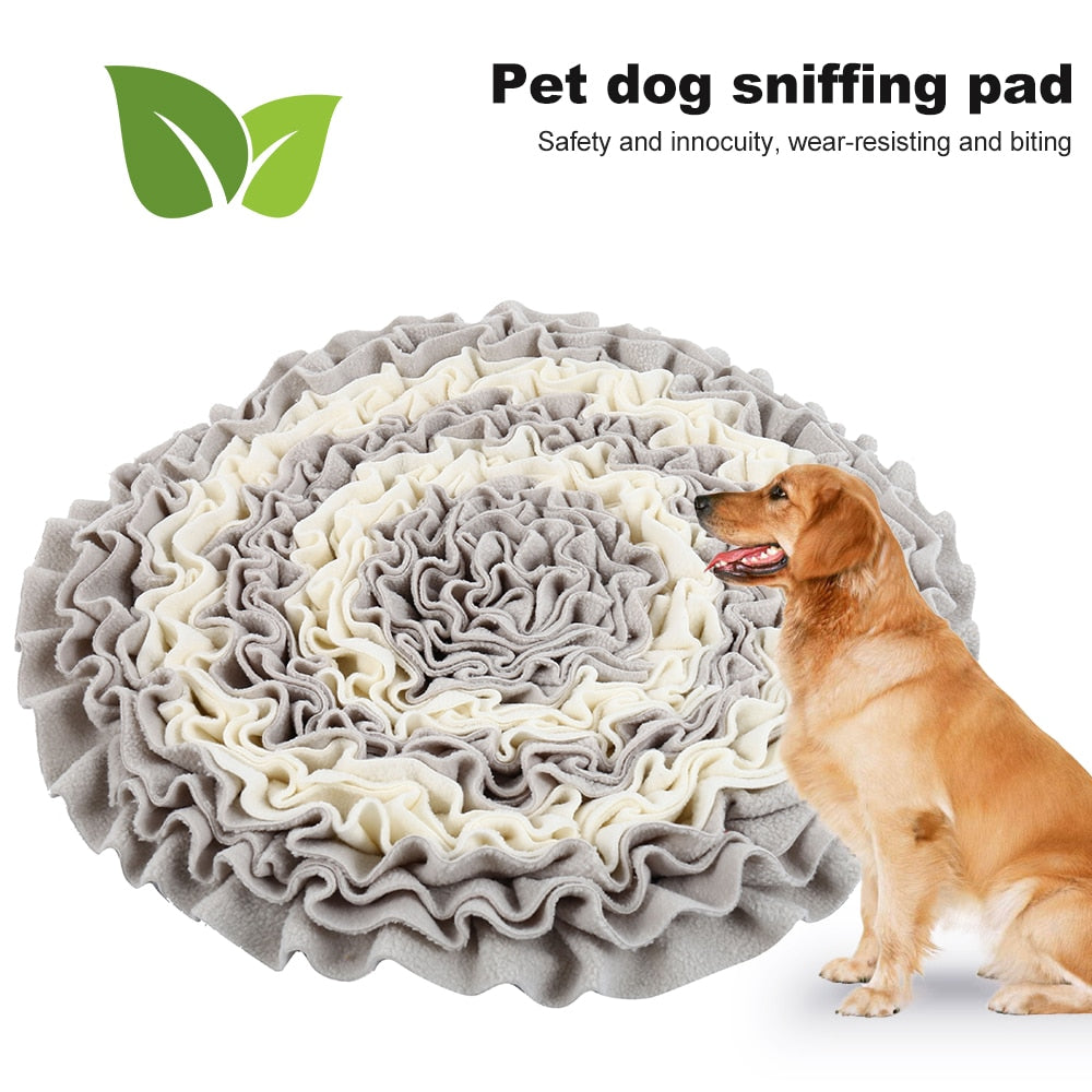 Dog Sniffing Round Training Mat