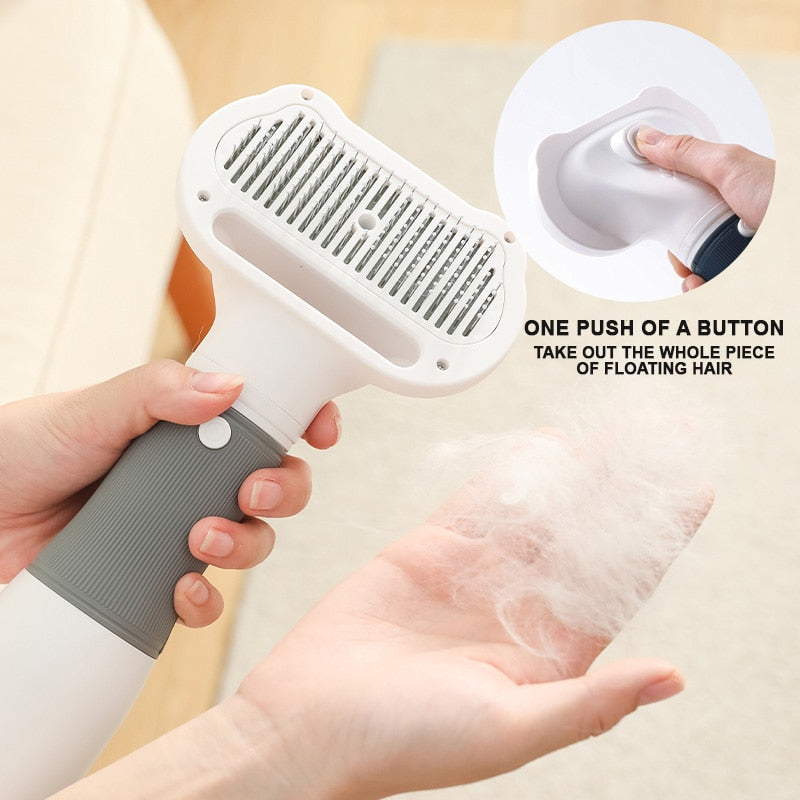 3 in 1 Quiet Pet Hair Dryers Comb Brush Grooming