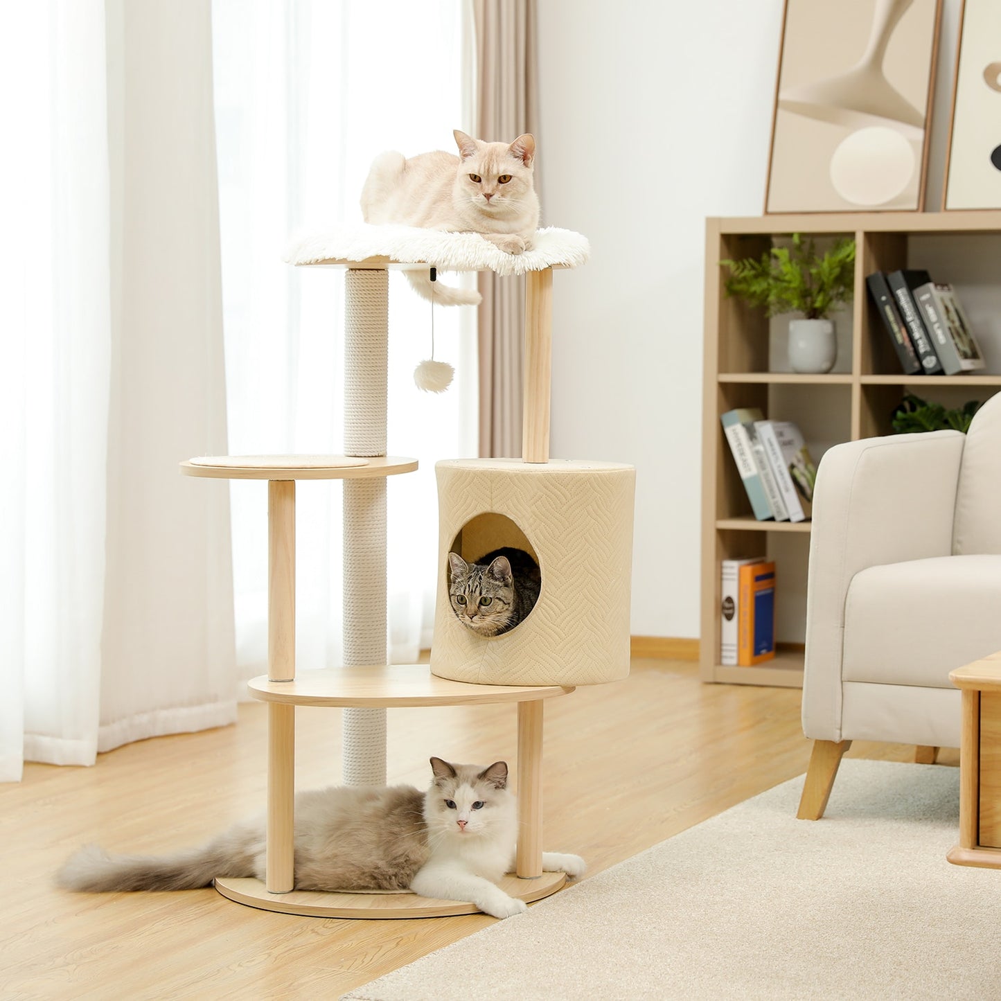 Toy Cat House Tree