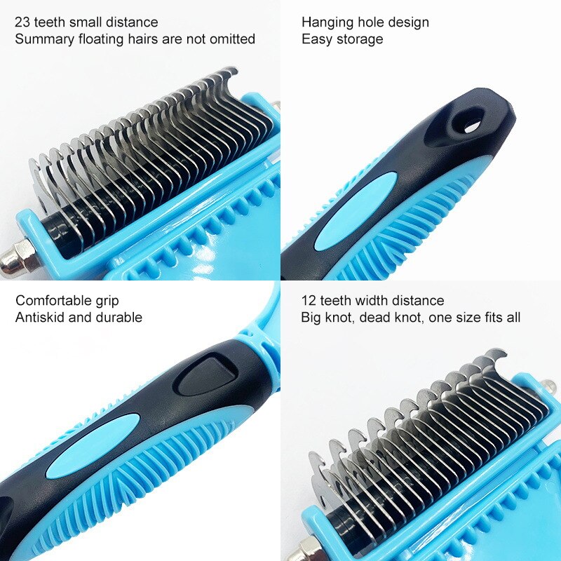 Pets Hair Removal Brush Comb Grooming Tool