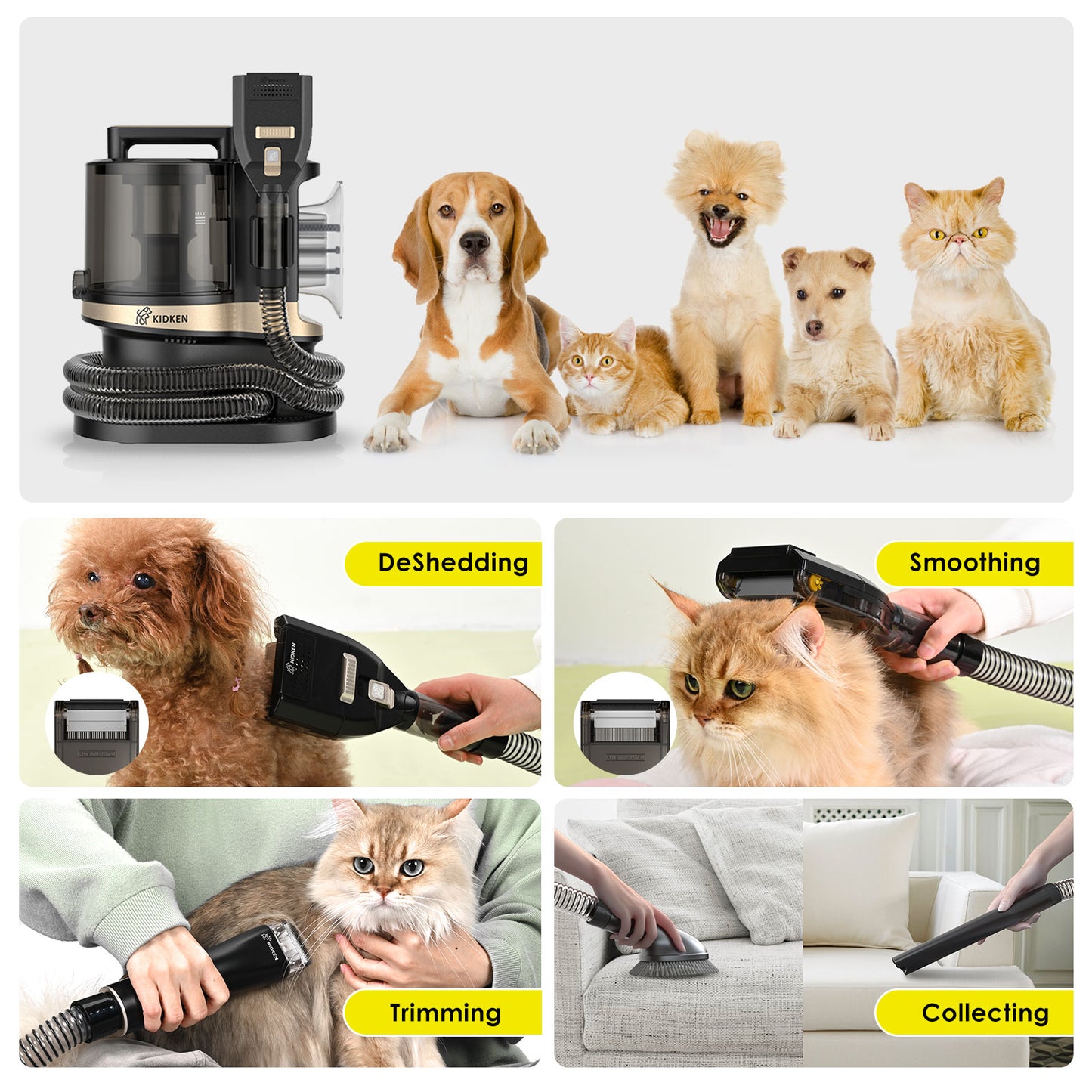 Pet Hair Professional Grooming Clippers  Tools