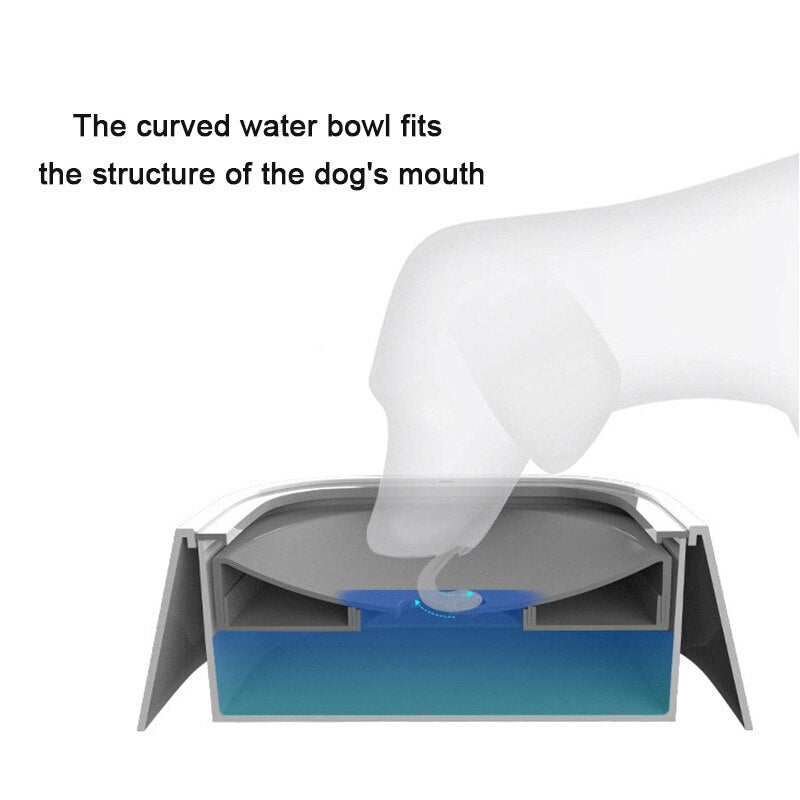 Dog Cat Floating Bowl Water Drinker