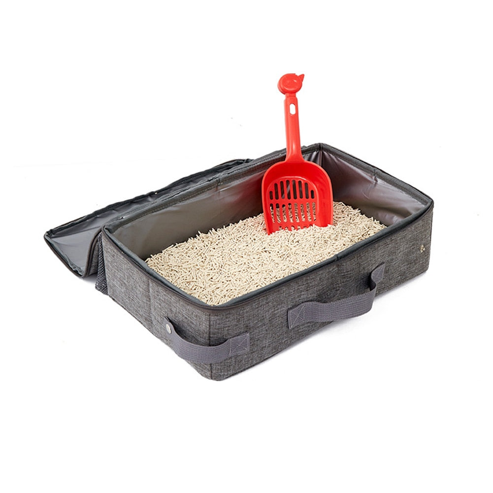 Foldable Outdoor Cat Litter Box