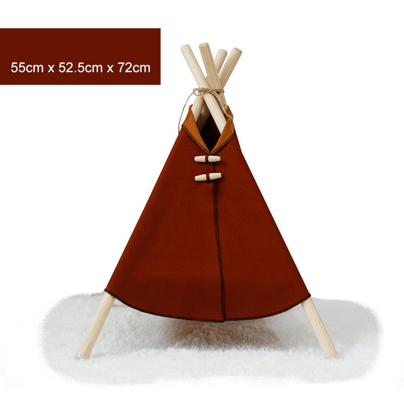 Teepee Dog & Cat Bed