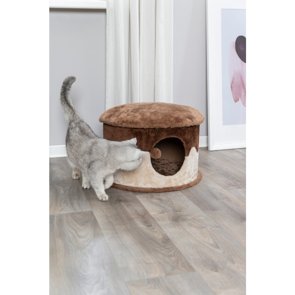 BOUSSAC Cozy Plush Cover Cat Condo