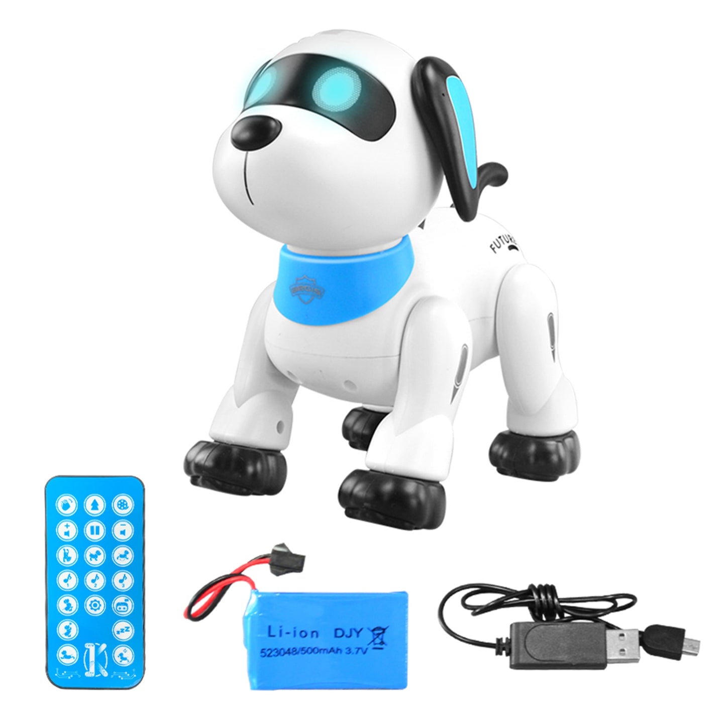 Intelligent Remote Voice Control Programming Robot Dog