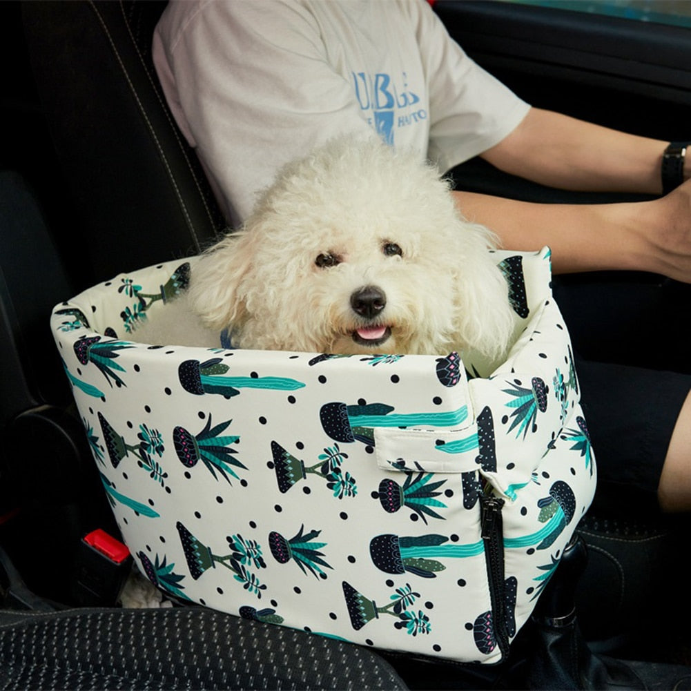 Dog Safe Car Seat Armrest Box Booster