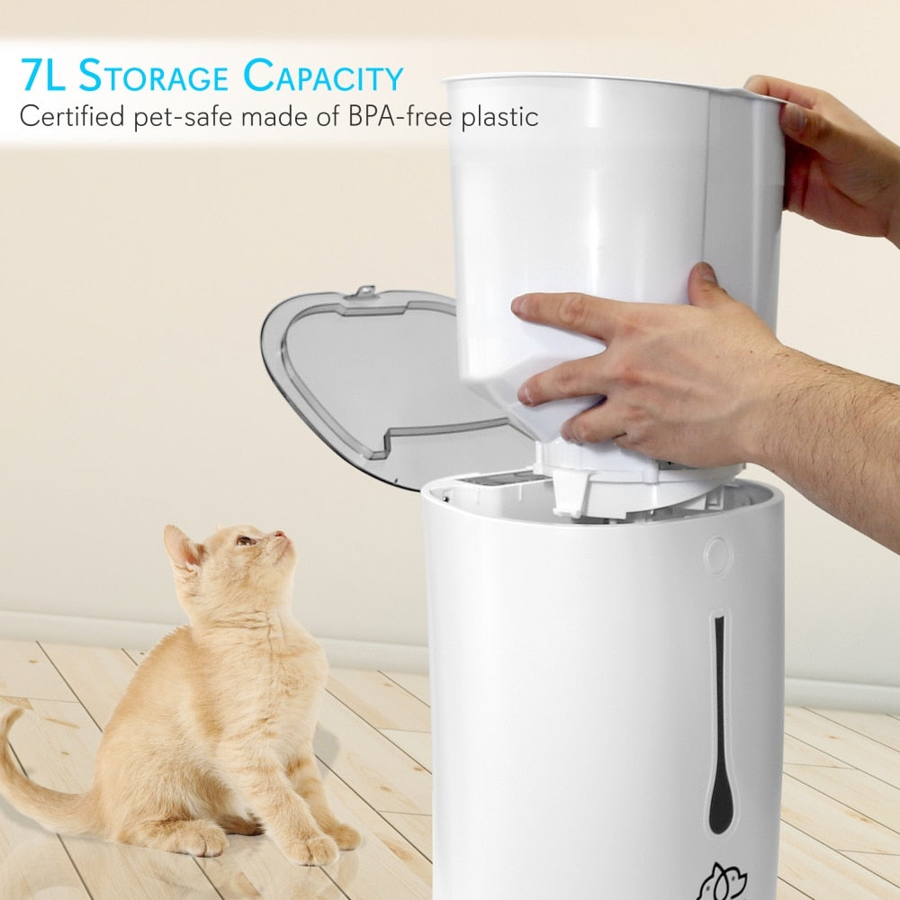 Automatic Cat & Dog Food Dispenser