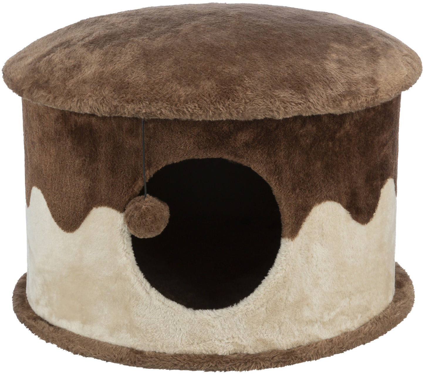 BOUSSAC Cozy Plush Cover Cat Condo