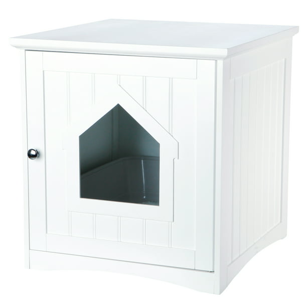 Wooden Small Furniture Litter Box