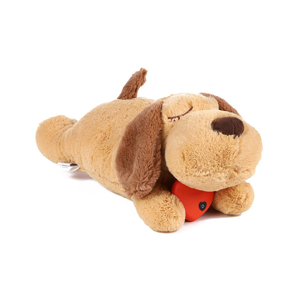 Heartbeat Pet Toy Plush Puppy  For Training