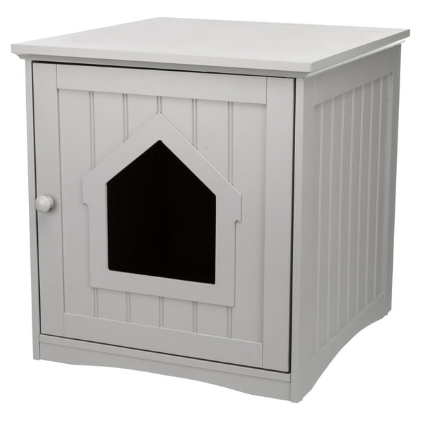 Wooden Small Furniture Litter Box