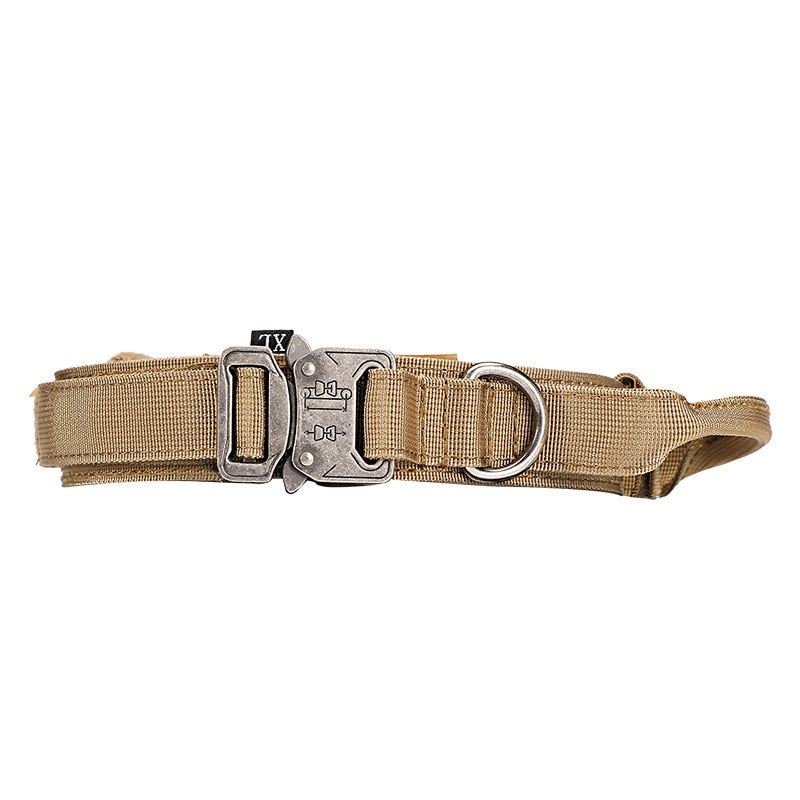 Military Tactical Dog Collar Nylon Adjustable