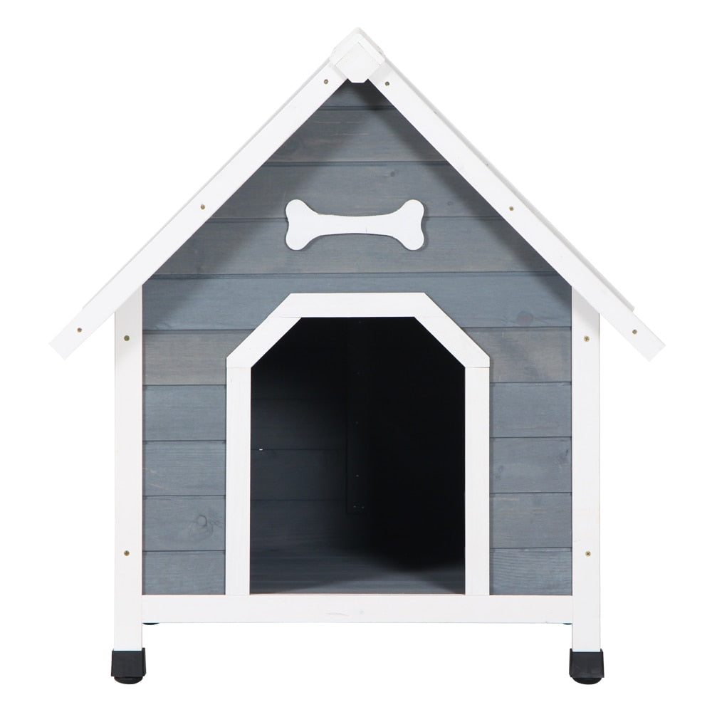 Dog House Outdoor Bed Wood Shelter