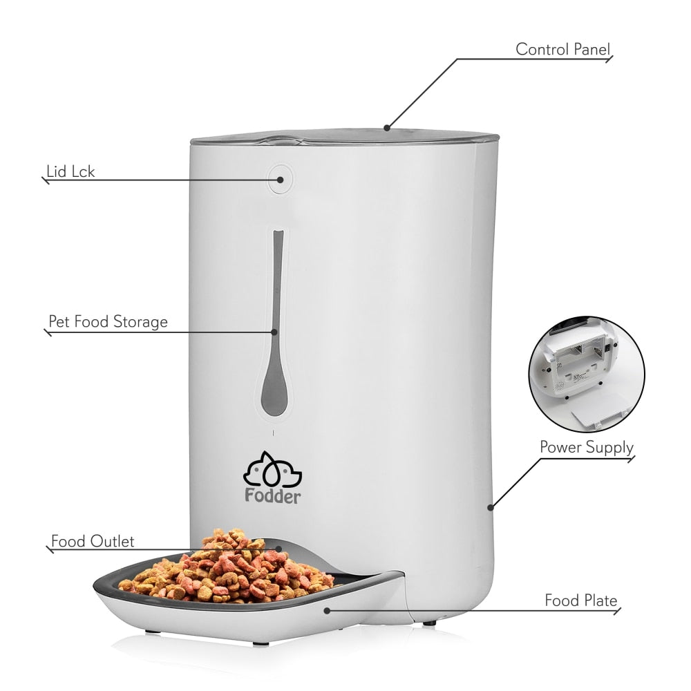 Automatic Cat & Dog Food Dispenser