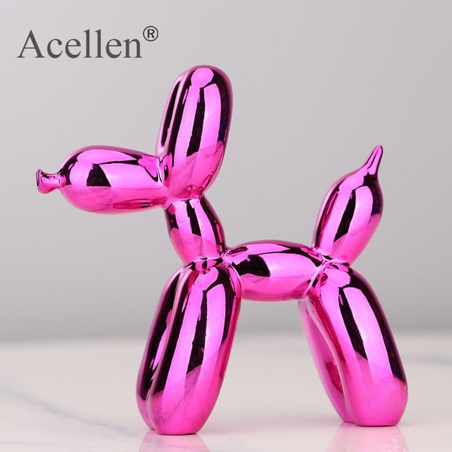 Dog Shape Statue Art Sculpture Figurine