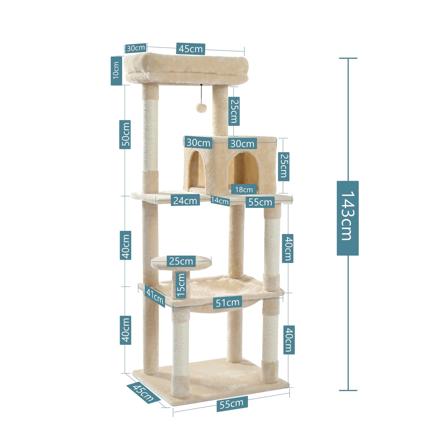 Cats Tree House Condo Activity Center