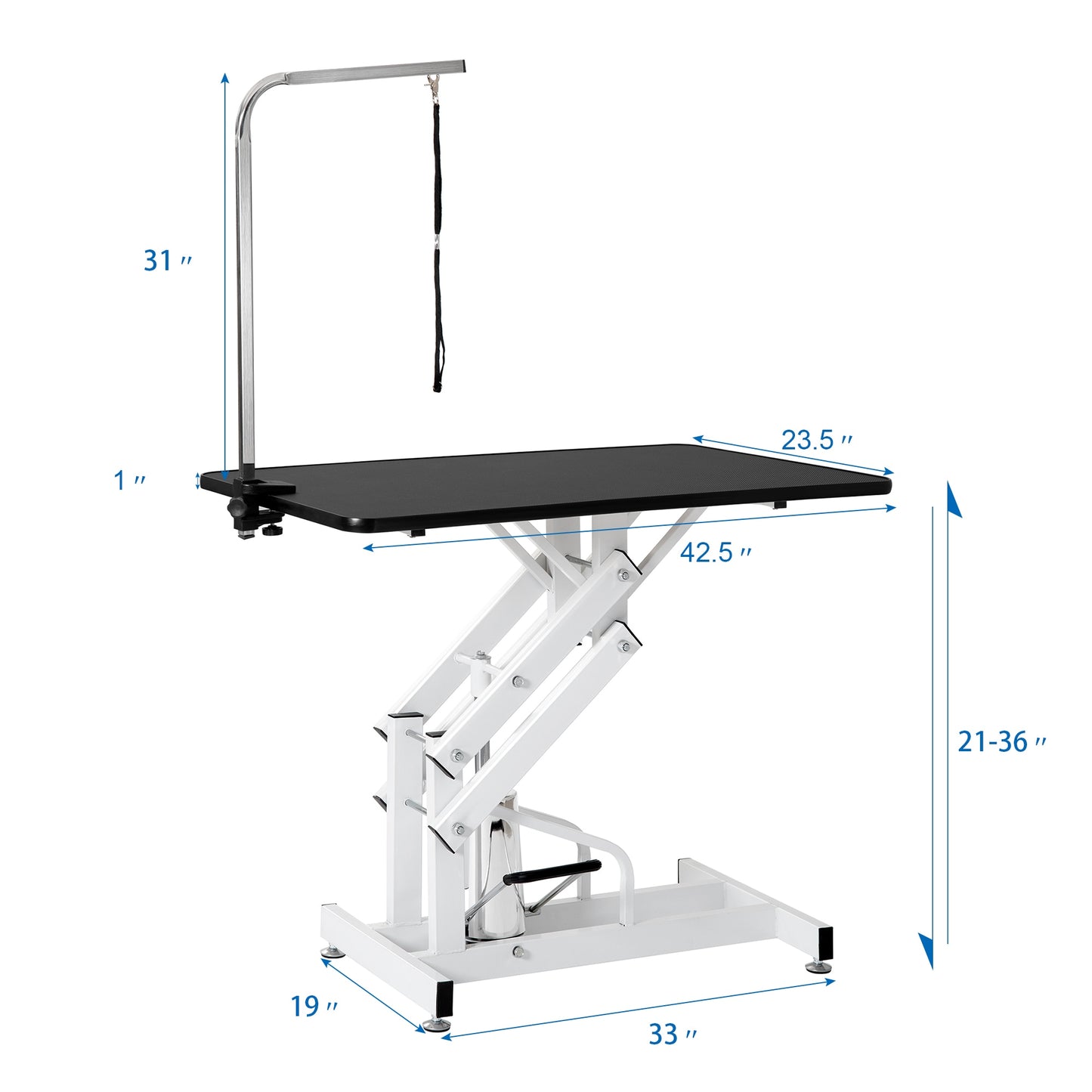 Hydraulic Dog Pet Grooming Table Heavy Duty