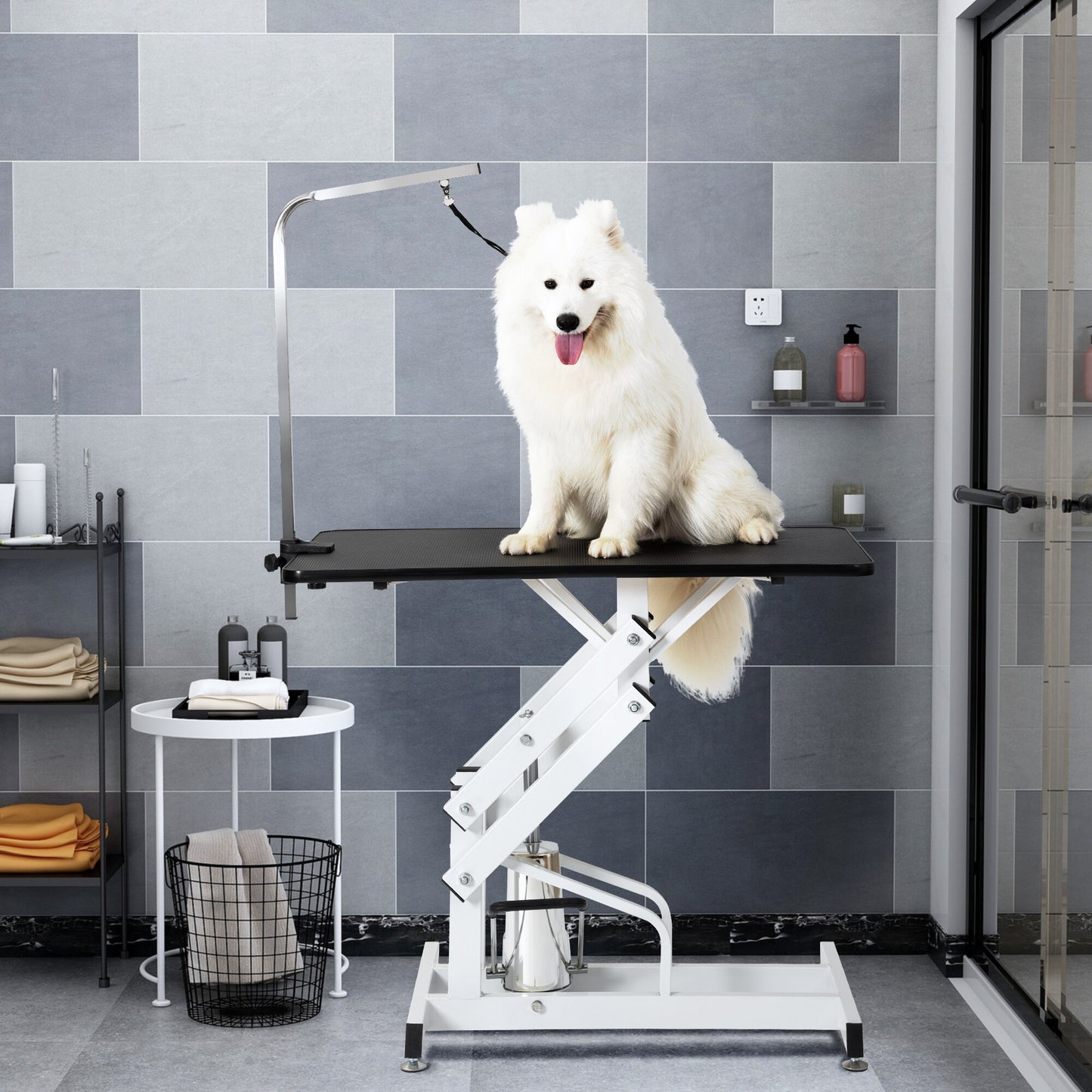 Hydraulic Dog Pet Grooming Table Heavy Duty