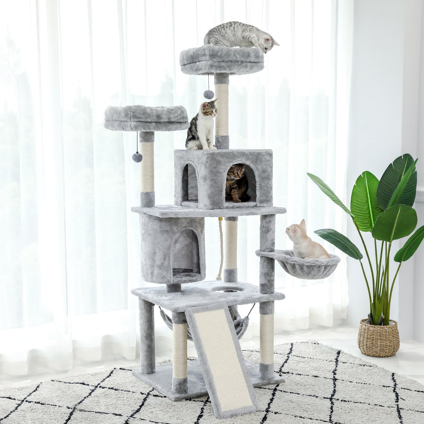 Multi-Level Cat Tree Tower Climb Furniture