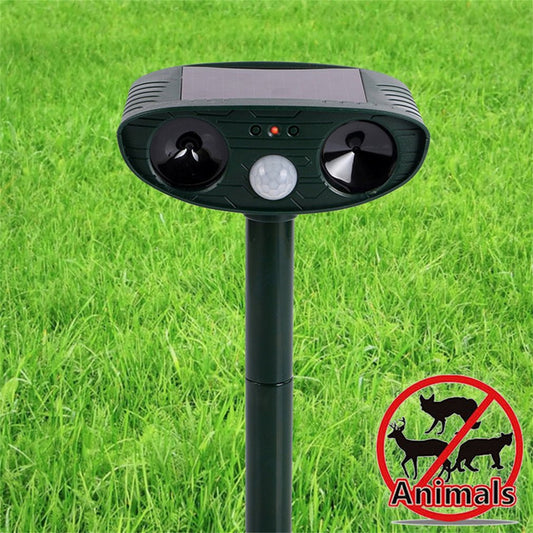 Ultrasonic Cat Dog Repellant Solar Powered