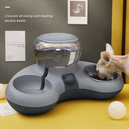 VKTECH Pet Cat Bowl Automatic Feeder