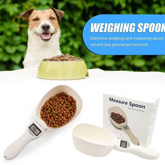 Pet Food Weighing Spoon Scale Electronic Measuring