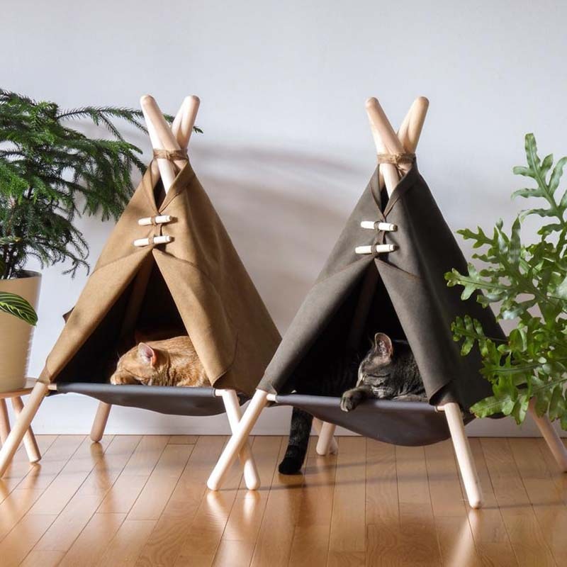 Teepee Dog & Cat Bed