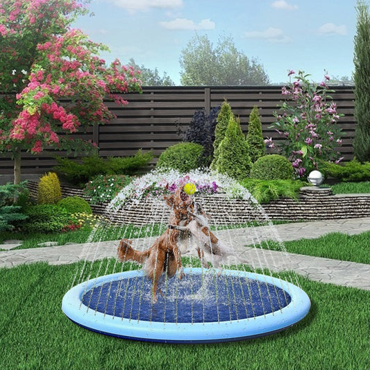 100/150/170cm Dogs Cats Kids Sprinkler Pad