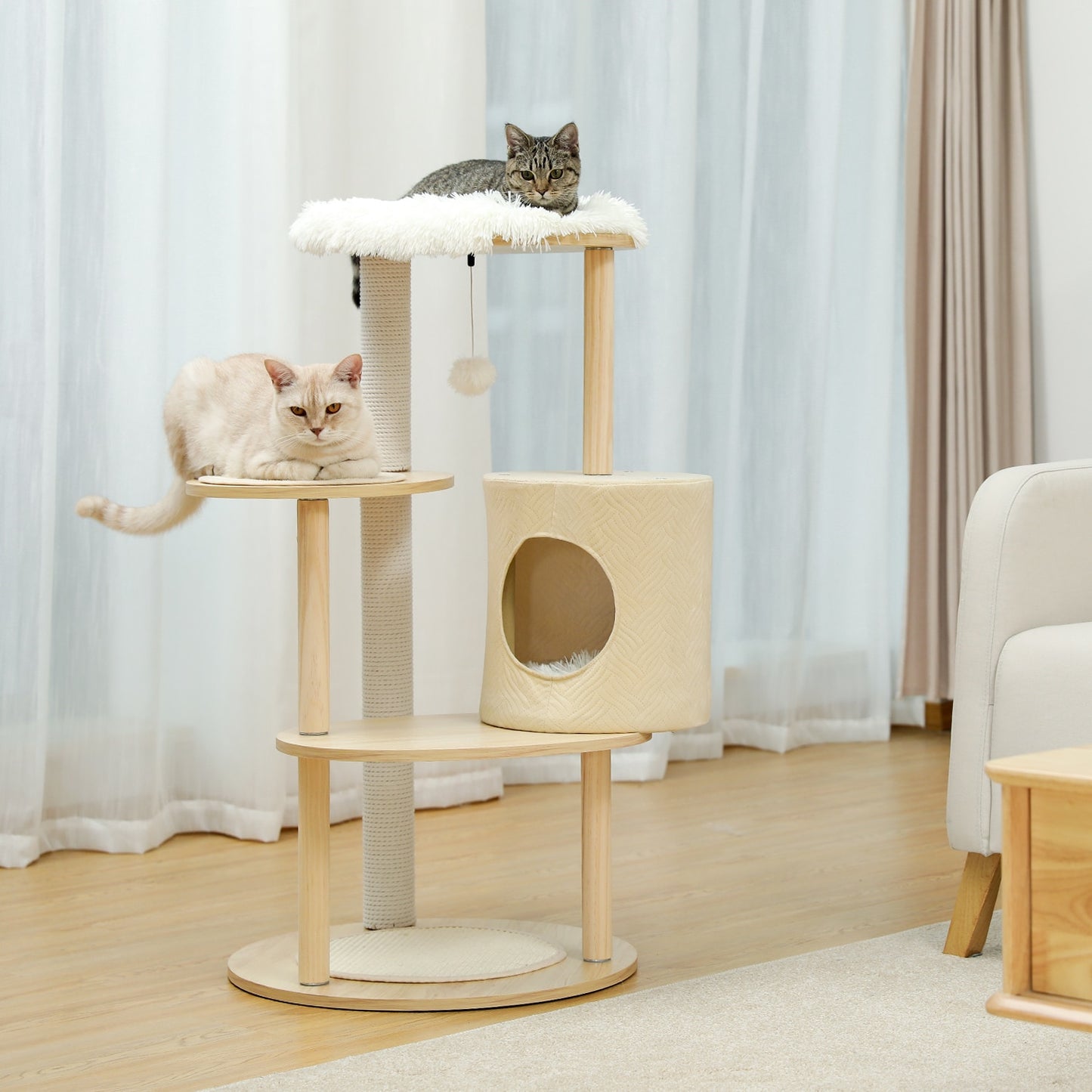 Toy Cat House Tree