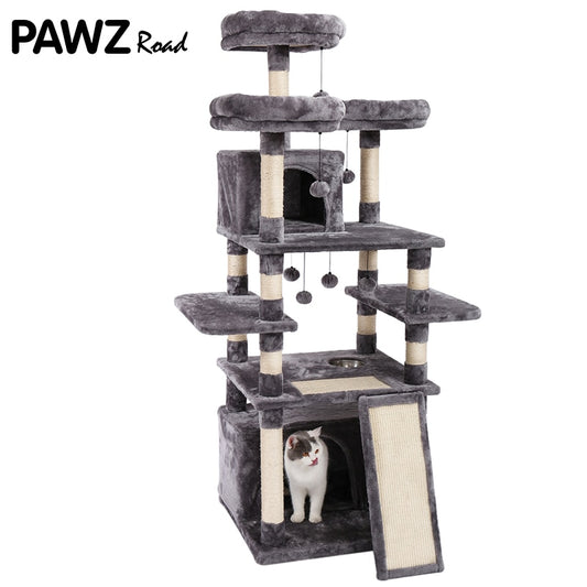 Luxury Pet Cat Tree House Condo Furniture