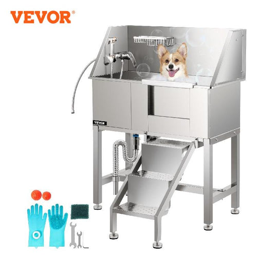 VEVOR 34 Inch Dog Grooming Tub